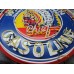 New Washington Gasoline Porcelain Neon Sign 48" Diameter